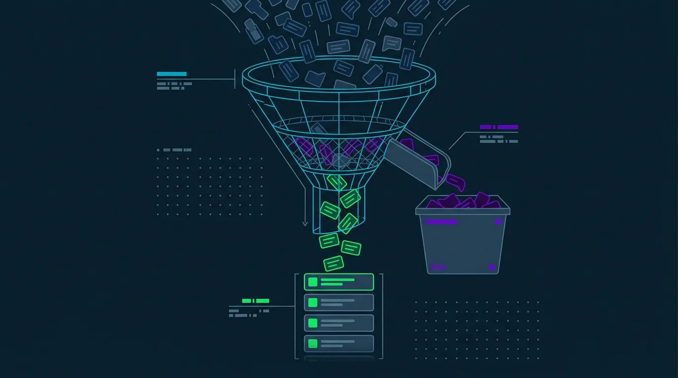 Google ad manager tools for search term cleanup: a filter mesh separating irrelevant queries